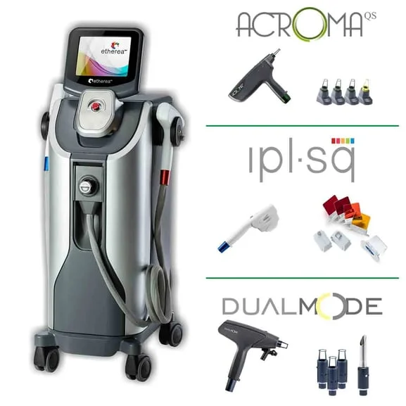 locação de equipamentos estéticos Laser Etherea